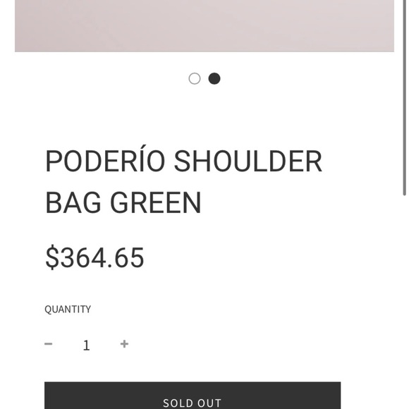 Blame lilac small green shoulder purse new with tags - Picture 4 of 8